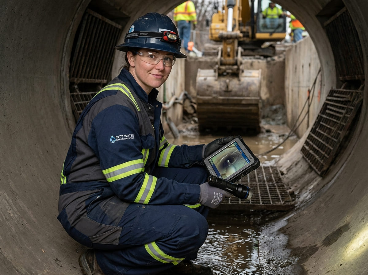Sewer Line Inspection & Replacement in Hungerford
